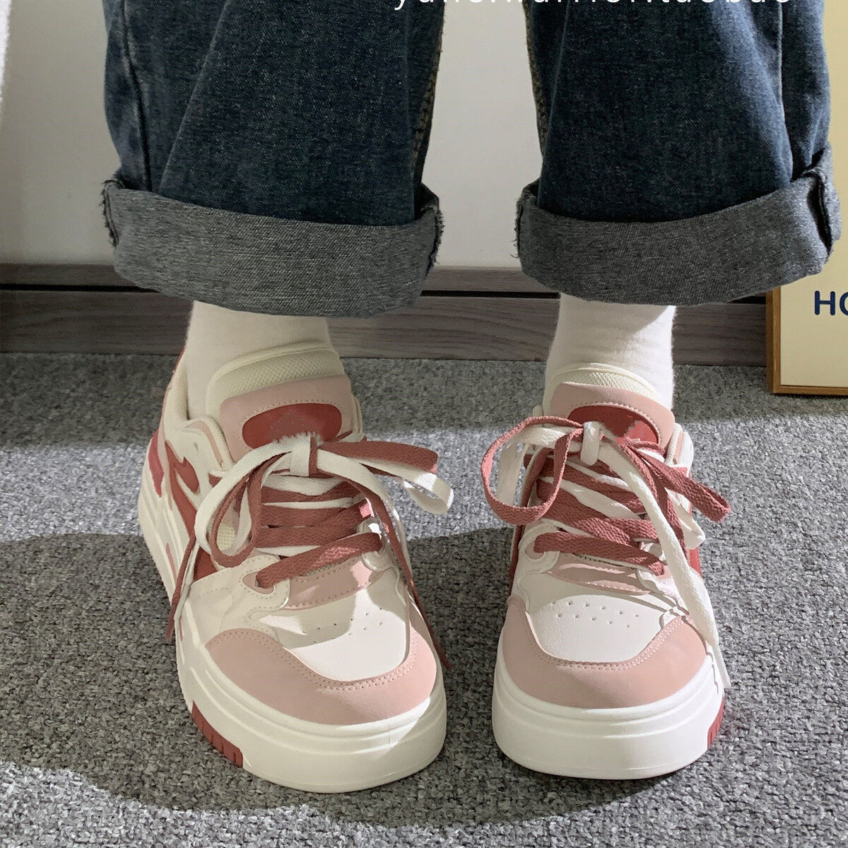 New Sports Running Flat Bottom Casual Hiking Skid Outdoors Sports Shoes Chaussure Femme Casual Shoes