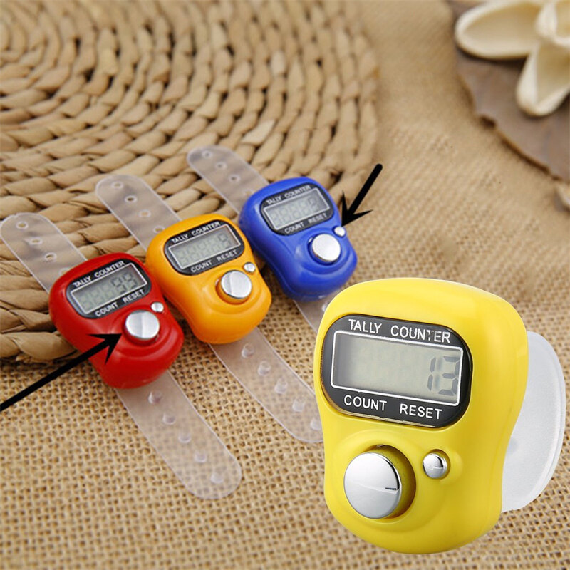 Electronic Digital Ring Counter Eid Handheld Counter EID Mini Dot Marker Counter LCD Random Color