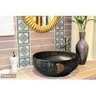 Lavabo Mỹ thuật kanly Su142