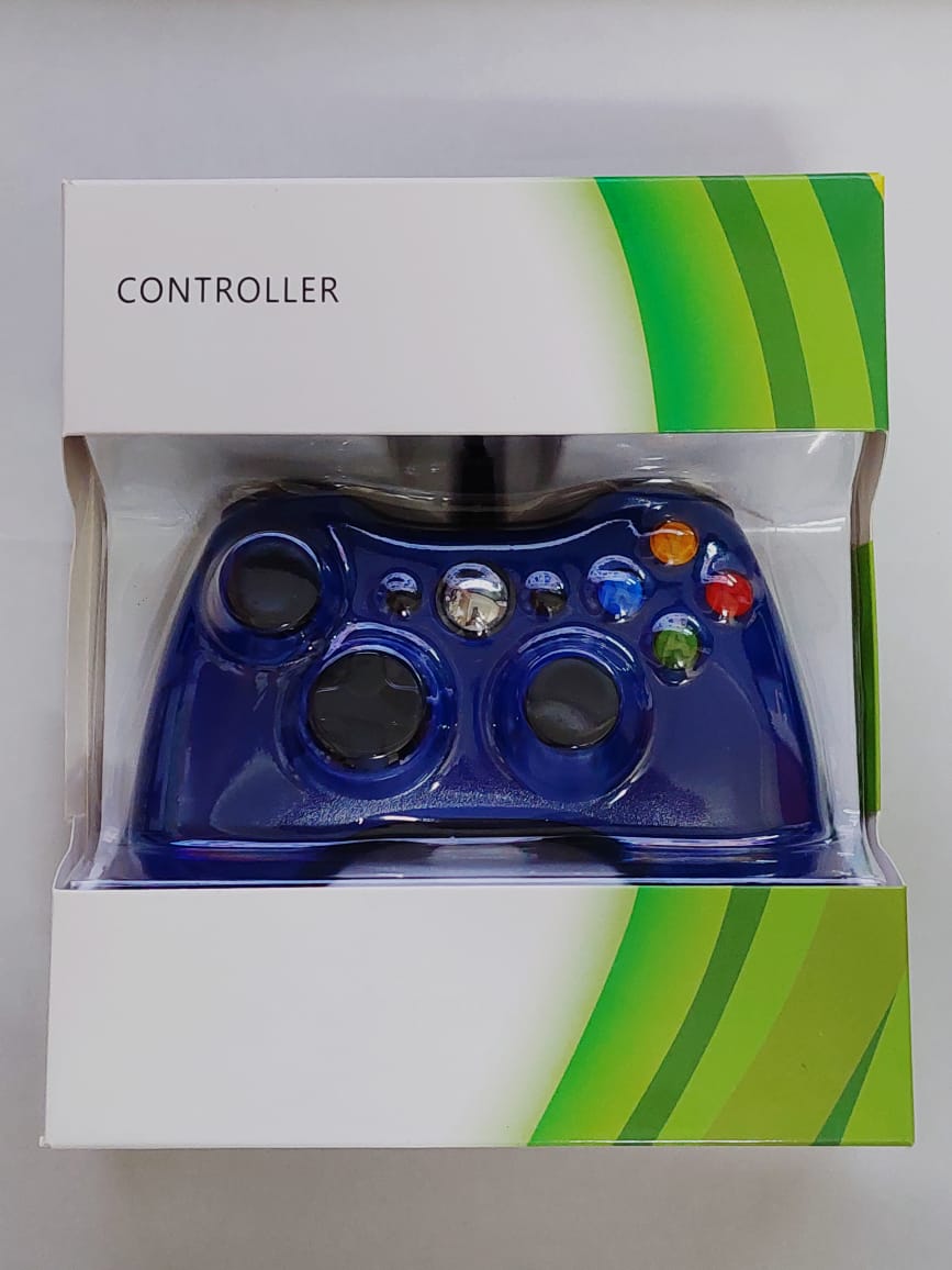 Wired Xbox 360 Controller For Microsoft Xbox 360 & PC Windows 7/8/10/11 – White, Ergonomic