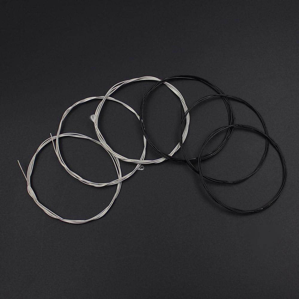 6pcs/set Classical Guitar Strings Nylon Two Colors Normal Tension
