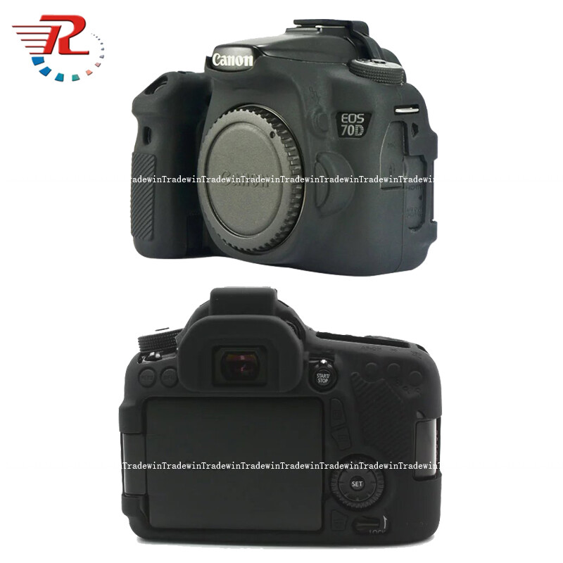 Vỏ Bọc Thân Máy Ảnh Bằng Cao Su Silicon Cho Canon EOS 70D