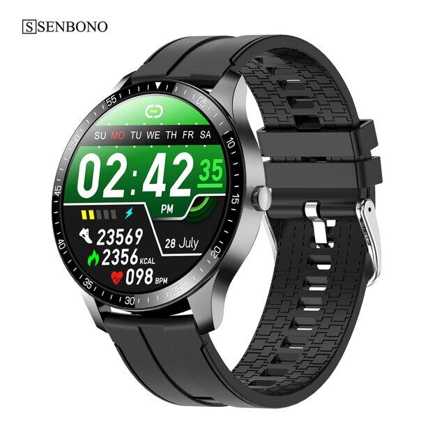 Đồng Hồ Thông Minh Nam S80, Tập Thể Dục Tracker Máy Theo Dõi Giấc Ngủ Nhịp Tim Đồng Hồ Thông Minh 2020 Chống Nước IP67 Đa Năng Đối Với IOS Android