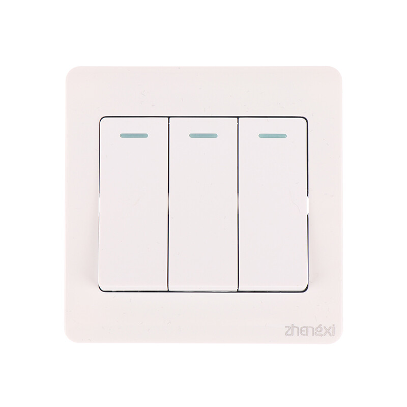 UNI 🔥Hot Sale🔥Wall Switch 1/2/3/4 Gang 1Way Button Wall Light Switch On / Off Push Button