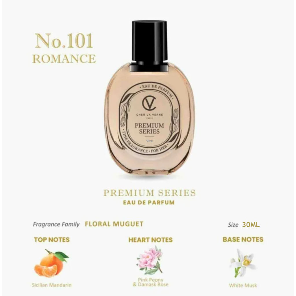 Cher La Verne Perfume Premium Series For Her 30ml Minyak Wangi