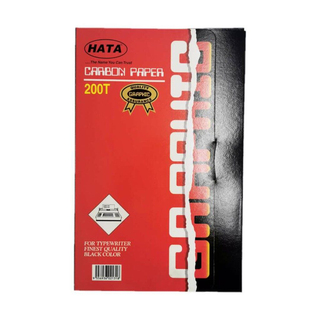 HATA Carbon Paper Graphic 100H Blue Handwriting / 200T Black Typewriter