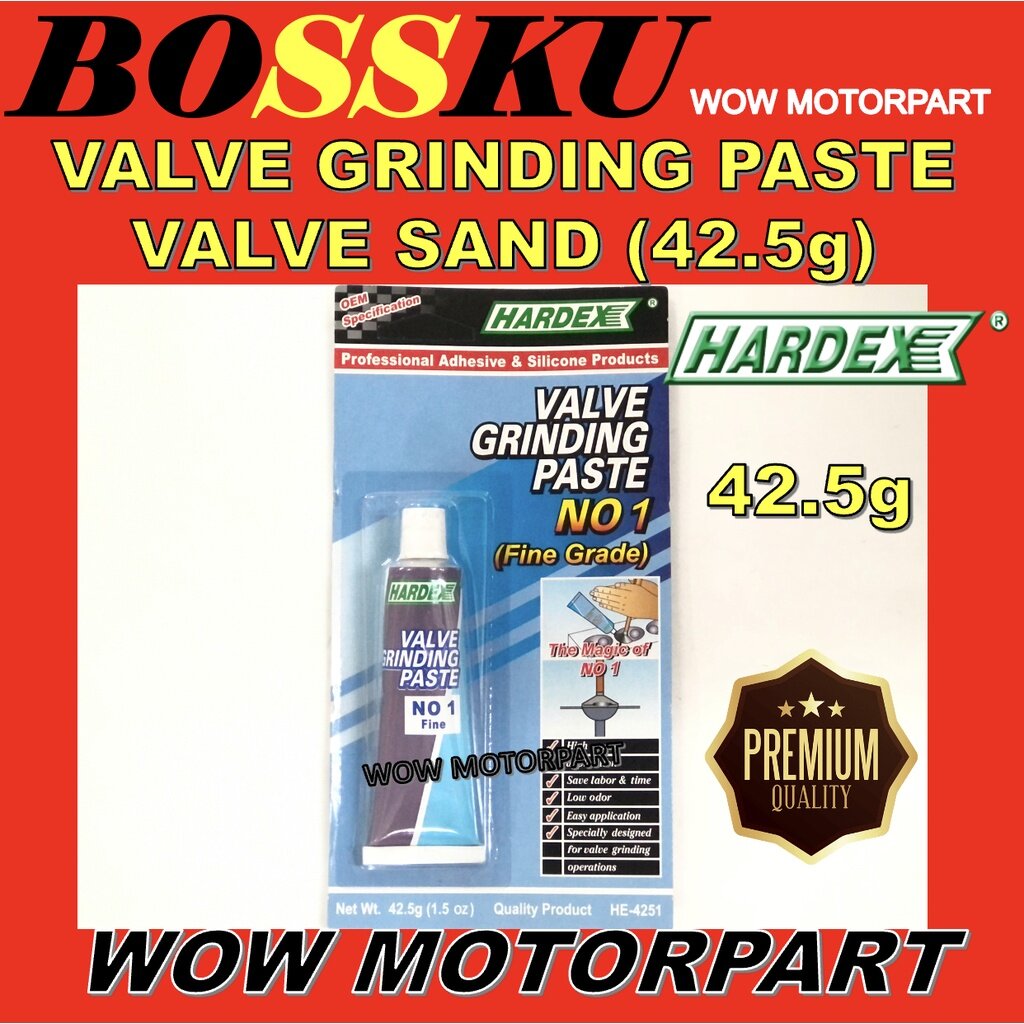 HARDEX VALVE GRINDING PASTE NO 1 FINE GRADE VALVE SAND HARDEX UBAT