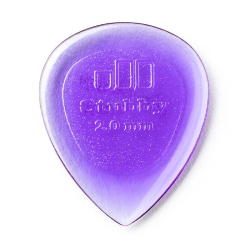 Jim Dunlop STUBBY® JAZZ GUITAR PICKS 474P 2.0MM ( 6 Picks Player Pack ) Malaysia