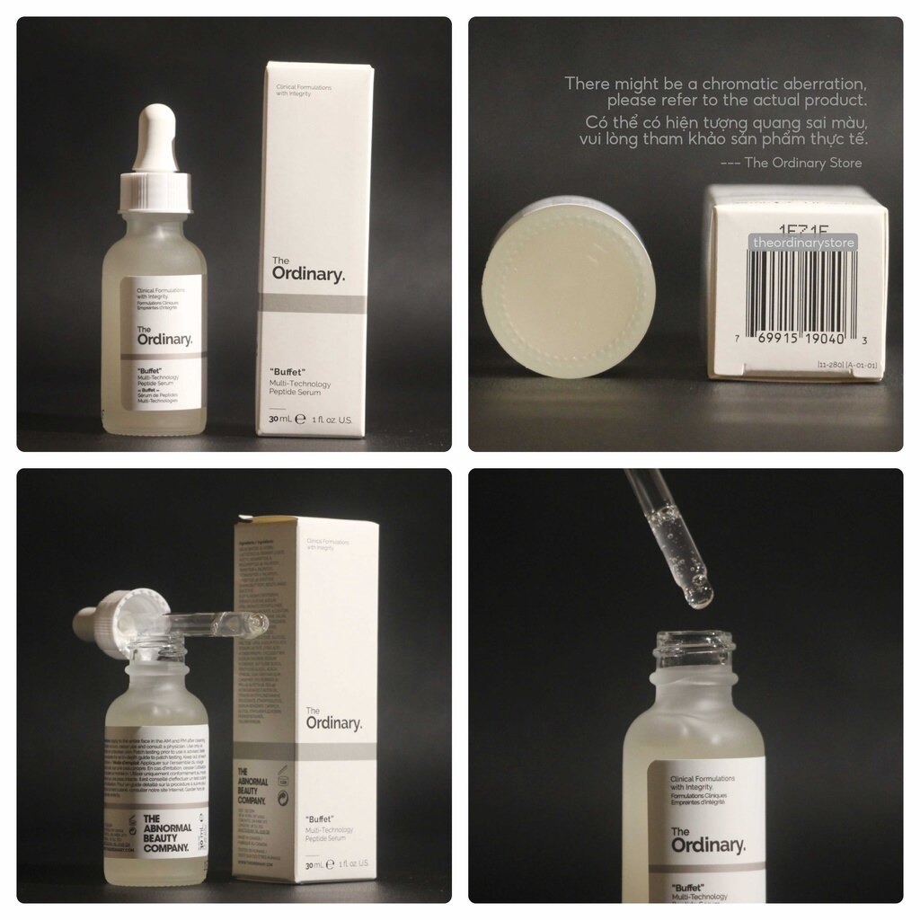 The Ordinary Anti-aging CP Set - Caffeine Solution 5% + EGCG & “ Buffet ” 2x30ml
