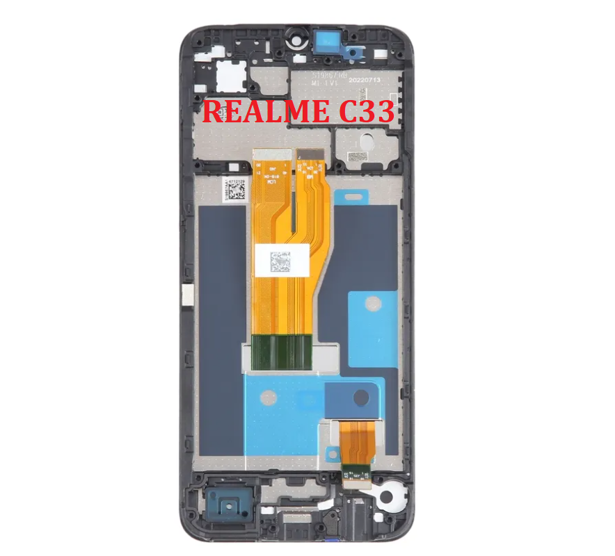 Original LCD với khung cho Realme C30 c30s C31 C33 C35 LCD với khung hiển thị màn hình cảm ứng số hóa màn hình lắp ráp