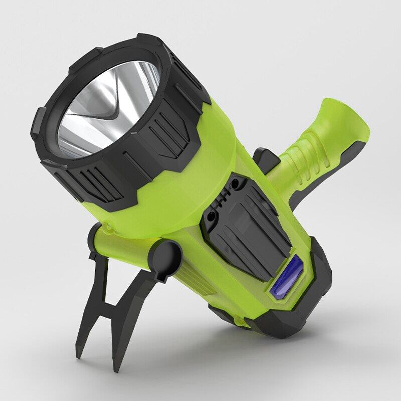 Touch Light High Power 800W Super Bright LED Waterproof Chargeable Searchlight Handheld Flashlight Work Light Spotlight Floodling