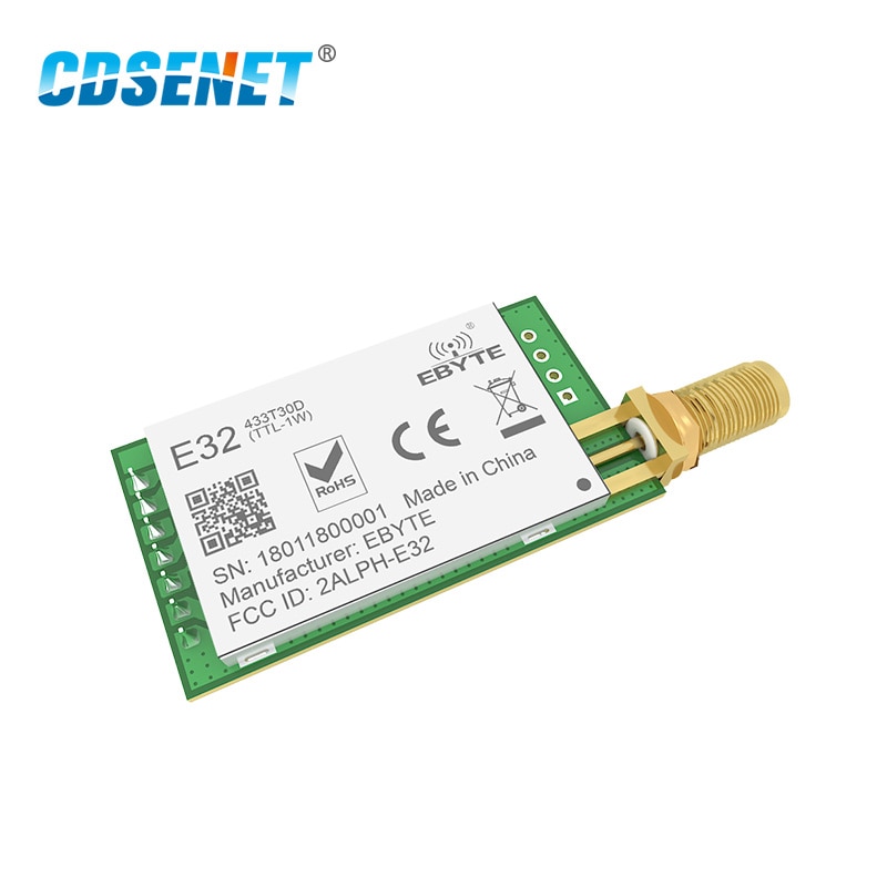 Lora SX1278 SX1276 433Mhz Module Transmitter Receiver 8000M E32-433T30D-V8.1 UART Long Range 433 Mhz 1W Wireless Rf Transceiver