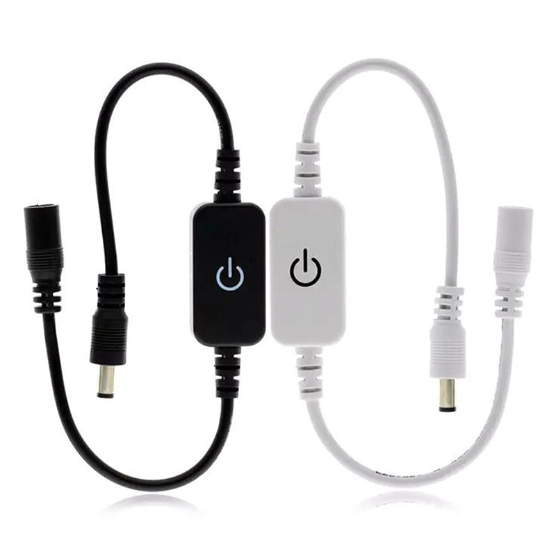 [Valitoo] LED Strip Touch Dimmer Brightness Control LED Dimmer Switch 1keys Dimmer 12V-24V Light Switch Adjustment