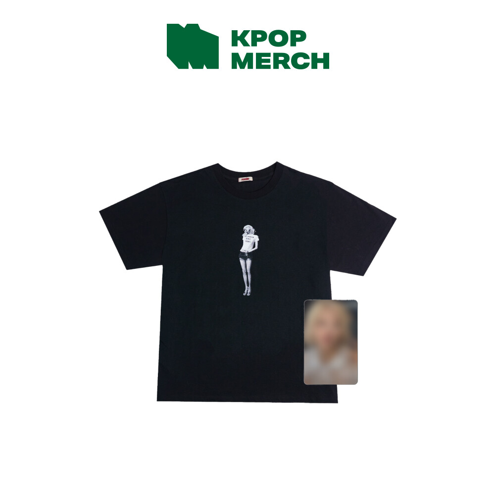 ROSÉ - [ ROSIE ] ROSIE BLACK T-SHIRT | Lazada Thailand
