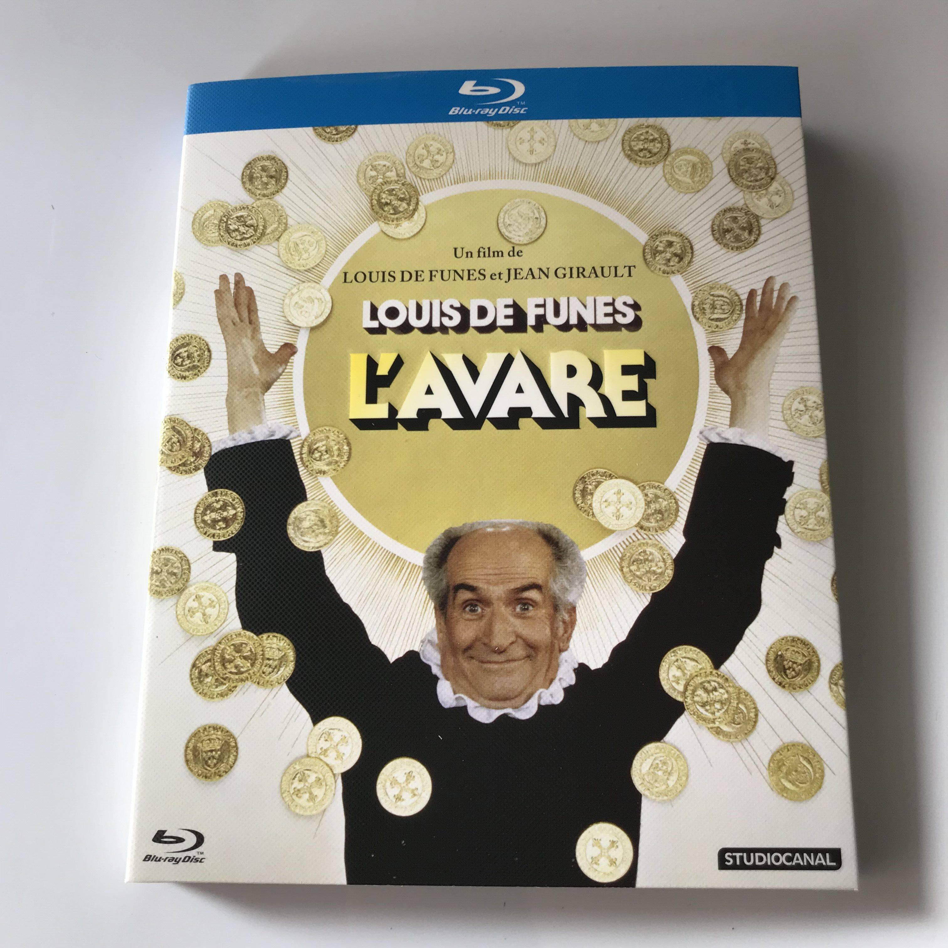 Louis De Phines ภาพยนตร์ Bluray BD แผ่น L'avare (1980) HD Fix