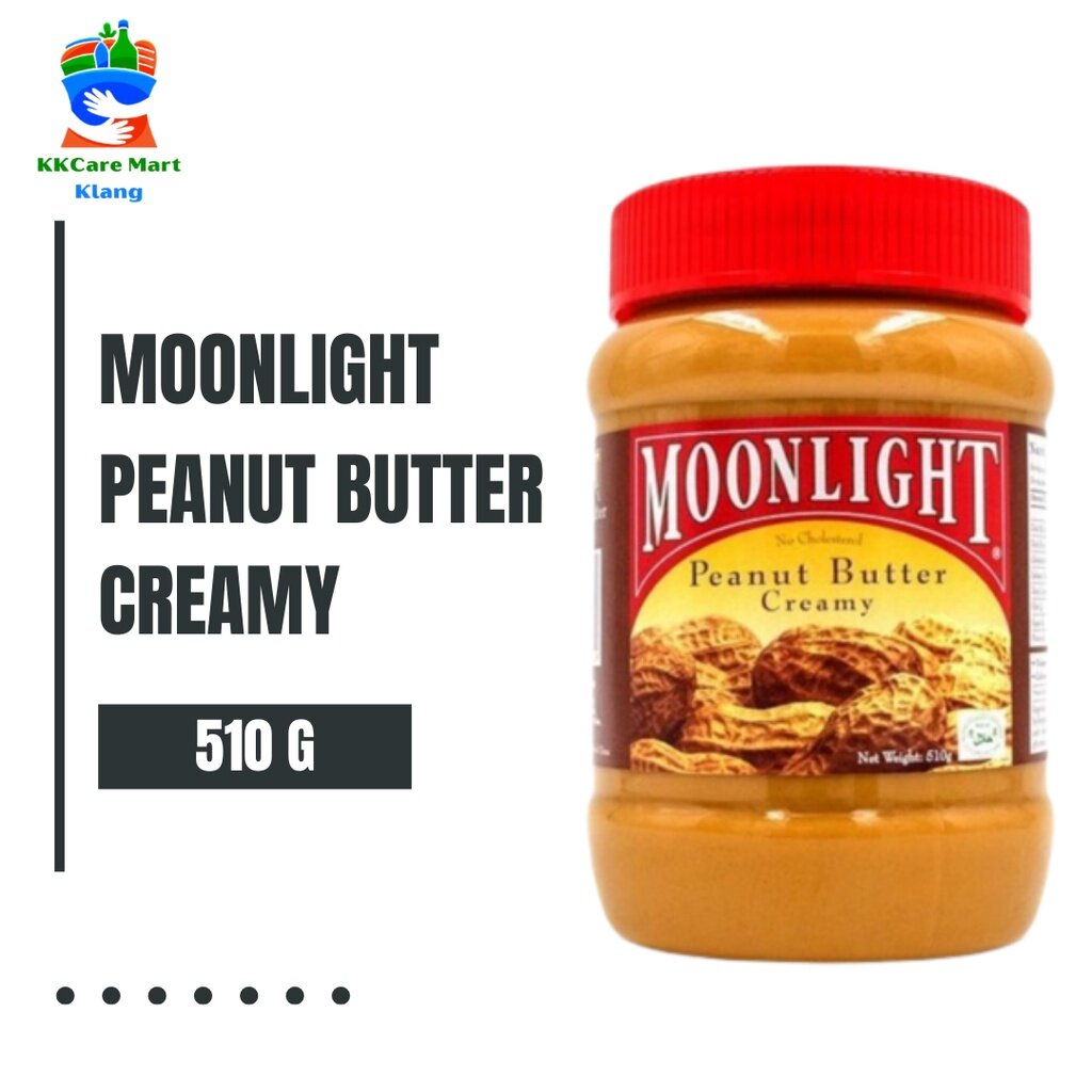 Moonlight Peanut Butter Creamy 510g Halal Lazada