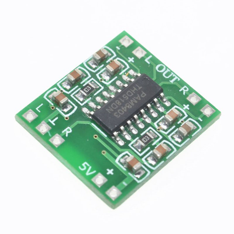 Pam8403 mini digital 2*3w power amplifier board class d digital power amplifier board 2.5v to 5v