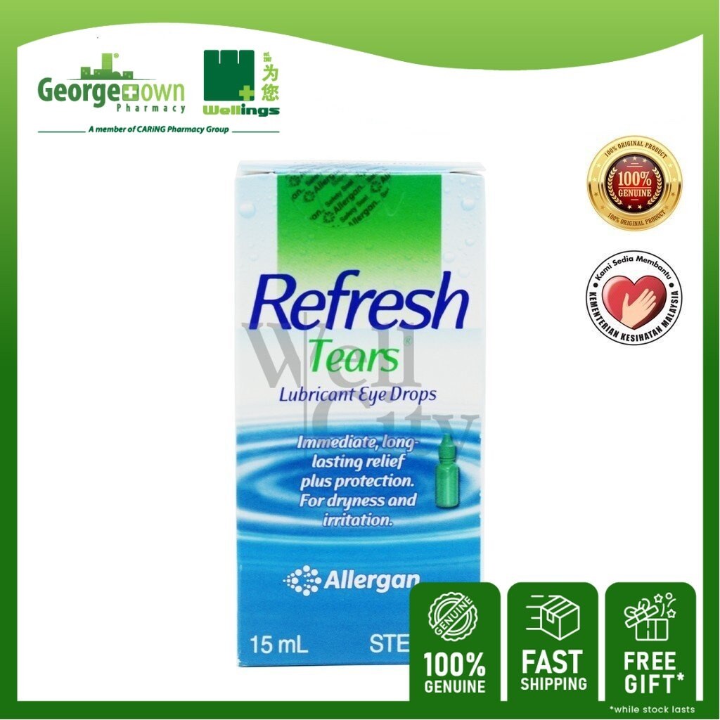 Refresh Tears Eye Drops 15ML (BOX) Lazada