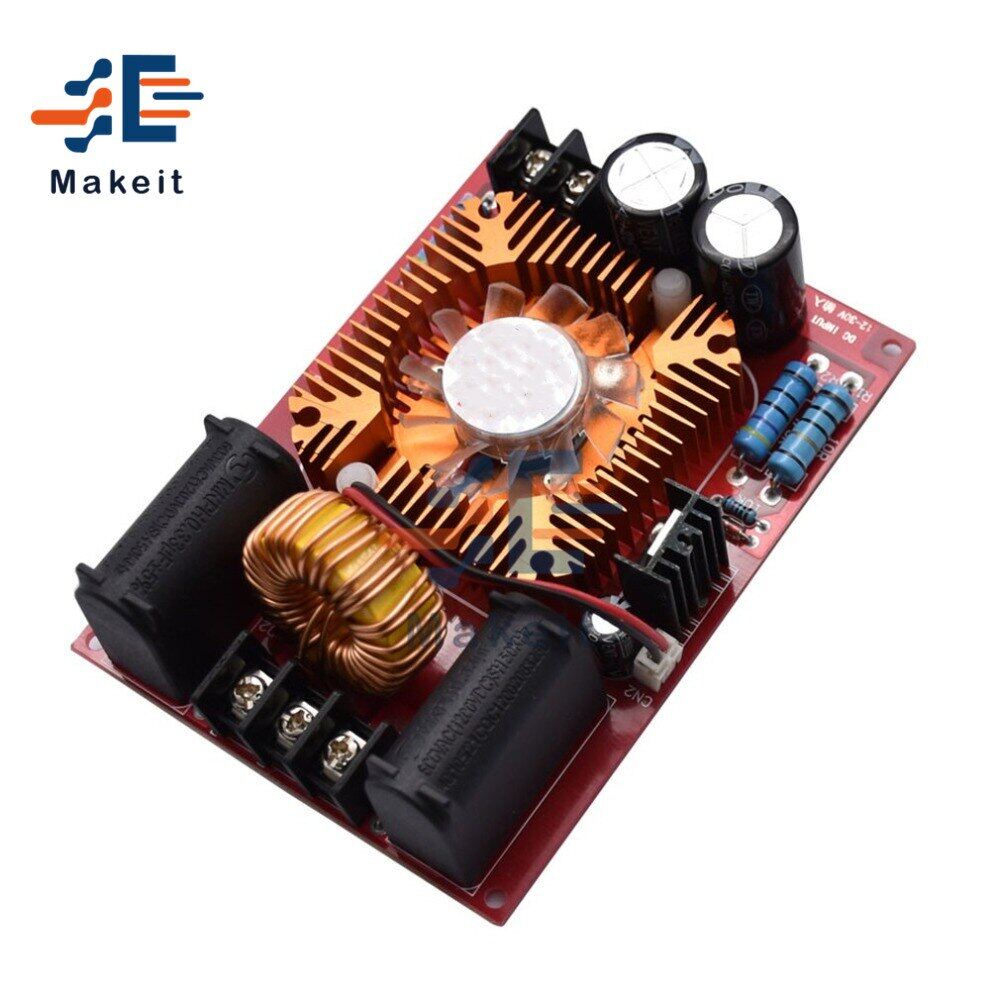 ：》{》： DC 12-30V ZVS Drive Board Module Tesla Coil Flyback Driver /SGTC/Marx Generator Ignition Coil With High Voltage Package 15A 250W
