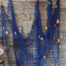 Wearxunkangda Đảng treo vỏ ốc biển bên bờ biển tường thủ công trí nội thất hải lý Lưới Đánh Cá Đồ trang trí vườn