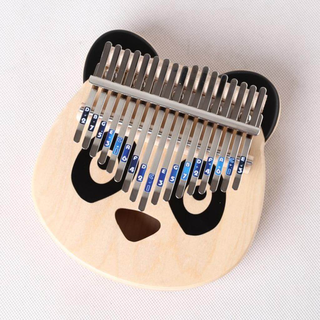 Baoblade Logo Chìa Khóa Thép Kalimba, Nhãn Dán Ghi Chú Quà Tặng Bộ Nhạc Cho Người Mới Bắt Đầu Học