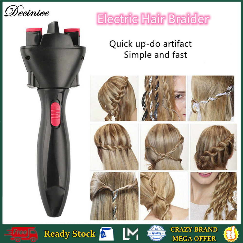 Electric Hair Braider Automatic Twist Braider Knitting Device Hair Braider Machine Braiding Hairstyle Hair Styling Tools | Lazada PH Electric Hair Braider Automatic Twist Braider Knitting Device Hair Braider Machine Braiding Hairstyle Hair Styling Tools | Lazada PH