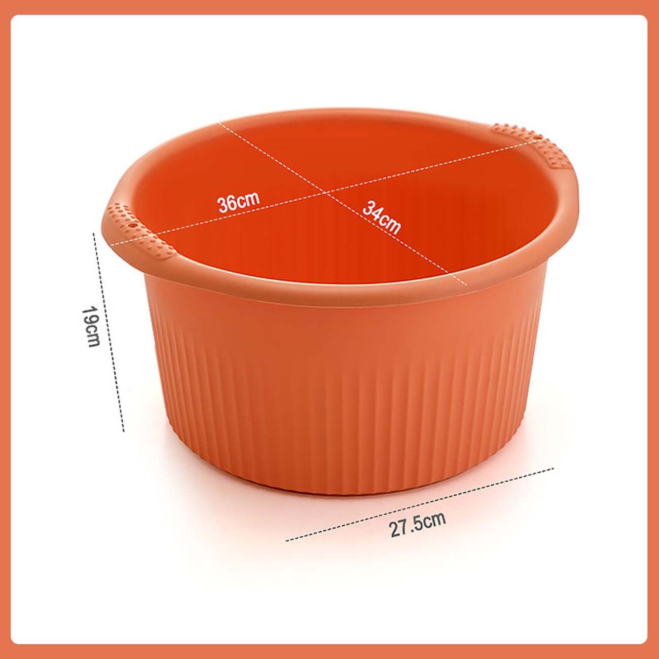 CNMF Spa Foot Bath Bucket Portable Camping Washing Basin
