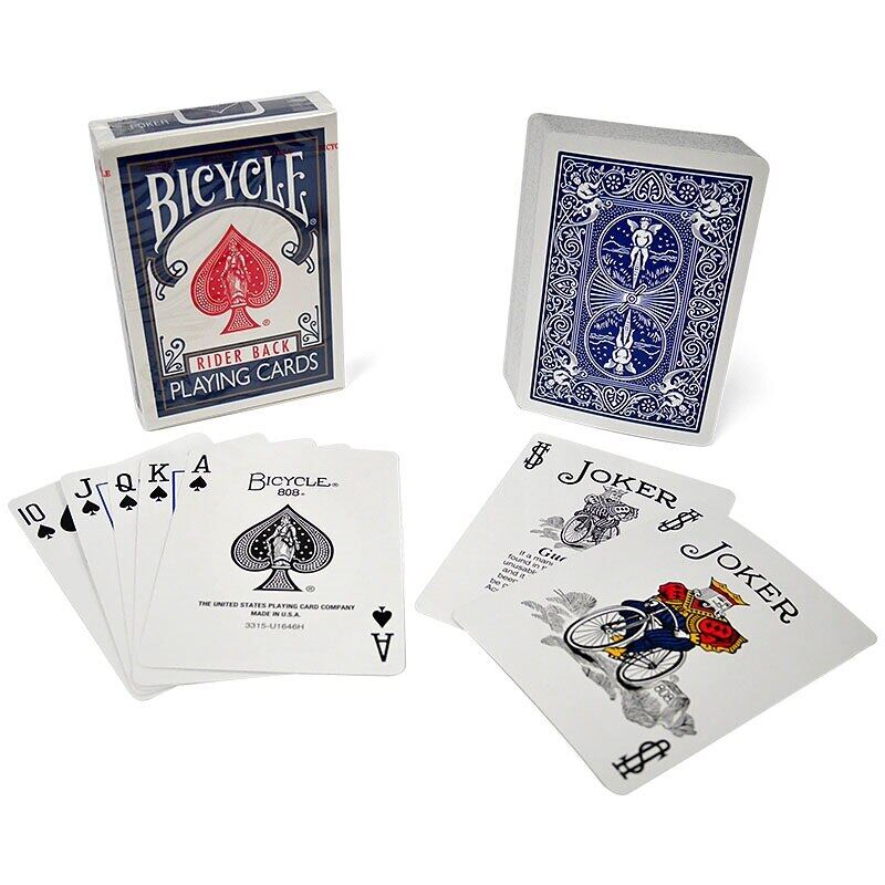 2ชิ้น/เซ็ต Rider Back Playing Cards USPCC 808 Sealed Deck Poker Size ...