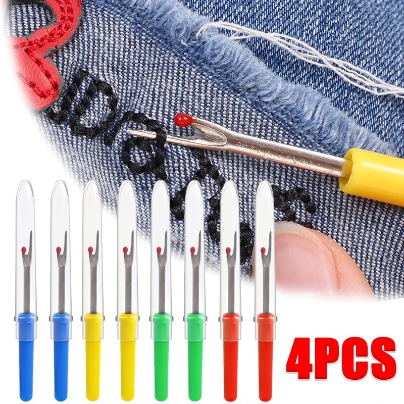 1/4 cái may đường may Ripper Kit Stitch chủ đề unpicker Kéo bấm Remover Công cụ cho tự thêu phụ kiện máy may