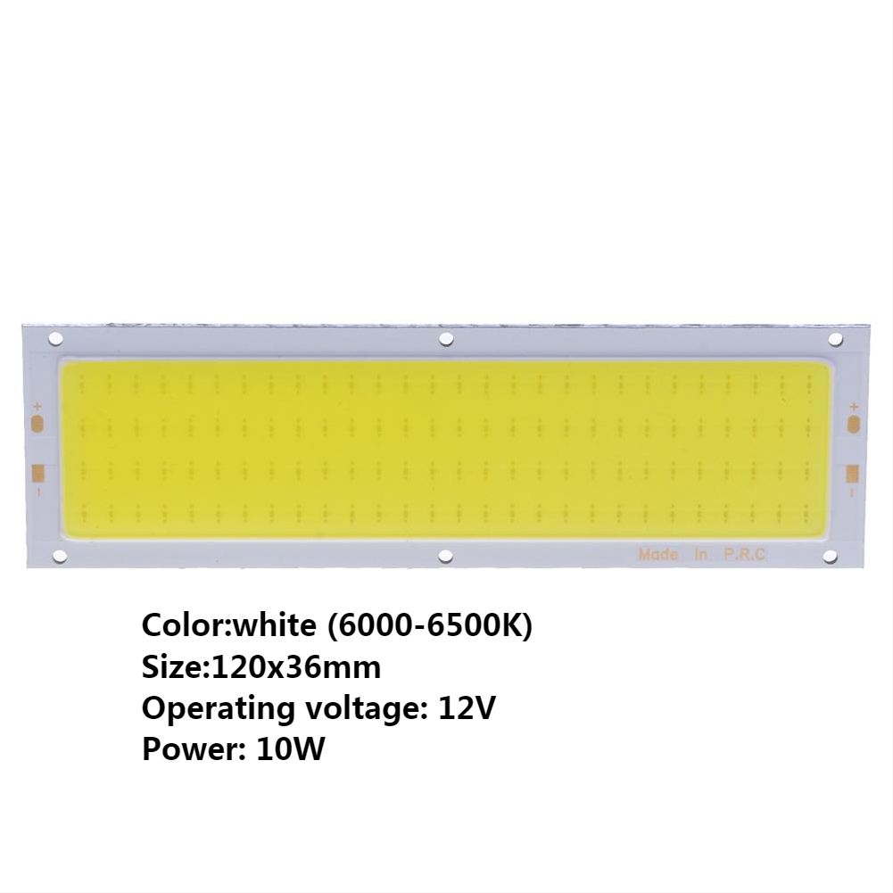 12V 70W 7,000LM LED Panel Strip COB Light Lamp 220X120mm White/Warm White
