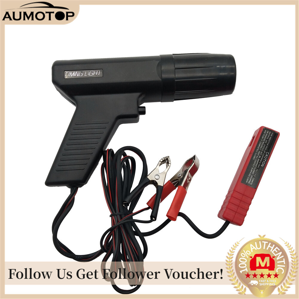 [Shipping Within 24h]Professional Inductive Ignition Timing Light Ignite Timing Machine Timing Light Car Motorcycle Ship Repair Engine Automobile Detection
