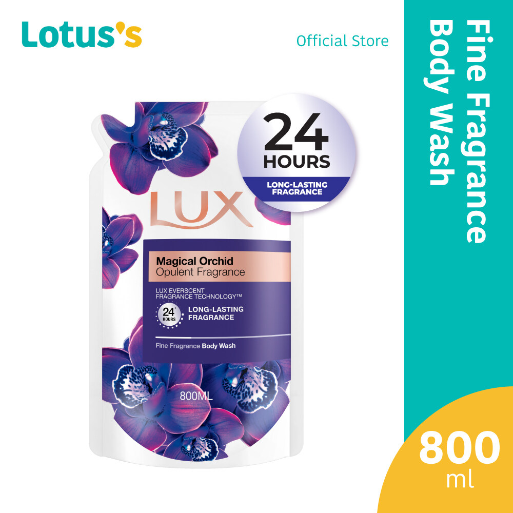 Lux Body Wash Magical Orchid Refill 800ml Lazada