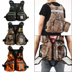 Người Lớn Có Thể Điều Chỉnh Áo Phao Vest Thuyền Kayak Phản Quang Thuyền Câu Cá