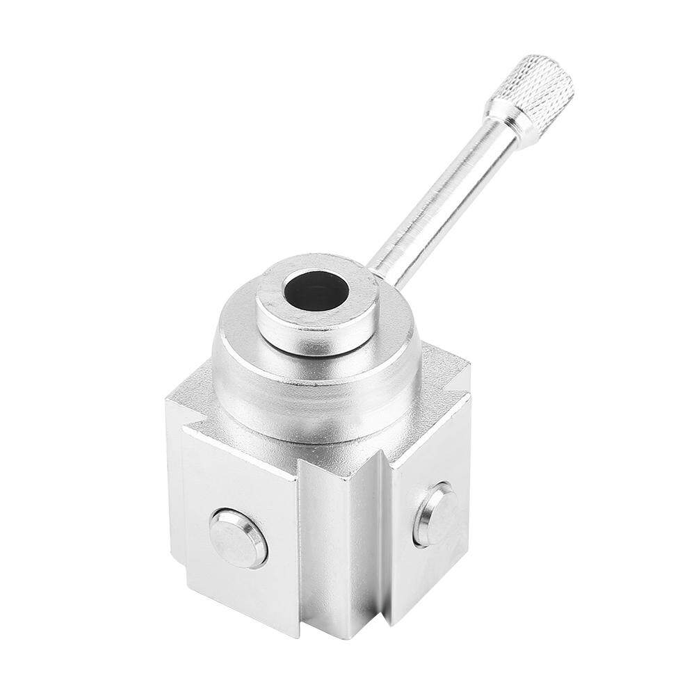 Xuelelile Bộ Dụng Cụ Tiện Mini Thay Đổi Nhanh Bằng Hợp Kim Nhôm Bộ Giữ Và Giữ Dụng Cụ Sau Máy Tiện