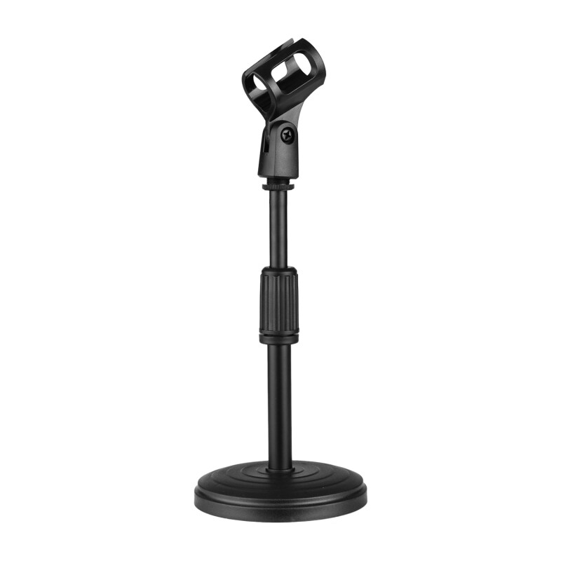 Mini Bảng Bàn Microphone Đứng Chiều Cao Có Thể Điều Chỉnh Với Giá Đỡ Sốc Để Gắn Micrô Để Phát Trực Tiếp Video