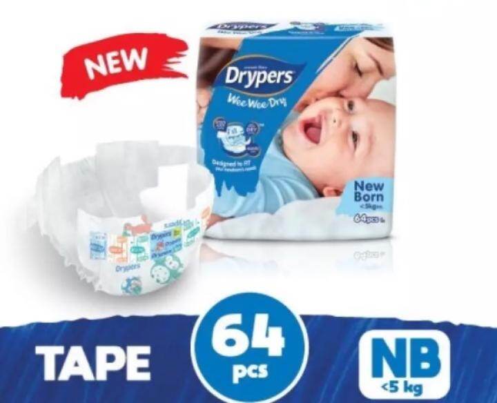 drypers wee wee dry newborn