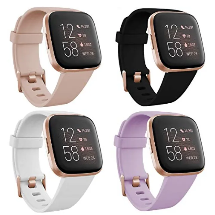 fitbit versa lite rose gold