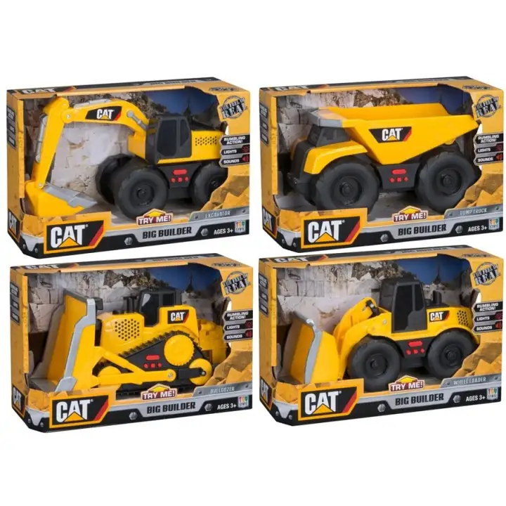 cat big builder dump truck