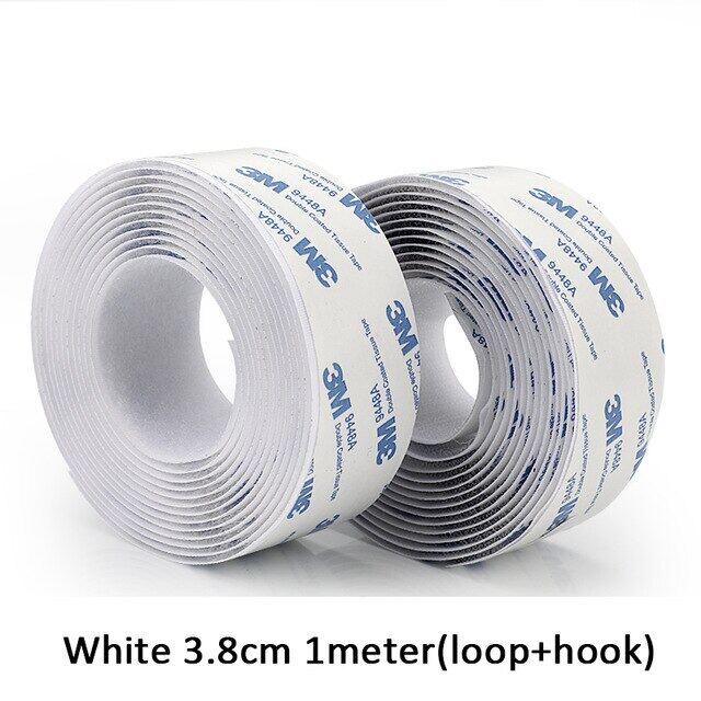 10Pairs Velcros Self Adhesive Hook /& Loop Fastener Tape Nylon Sticker For DIY