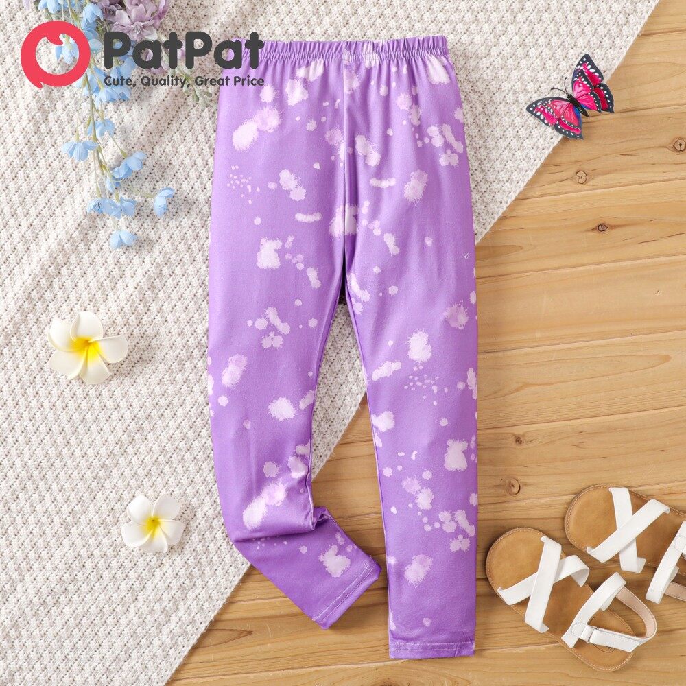 PatPat Kid Girl Allover Butterfly Pattern Leggings