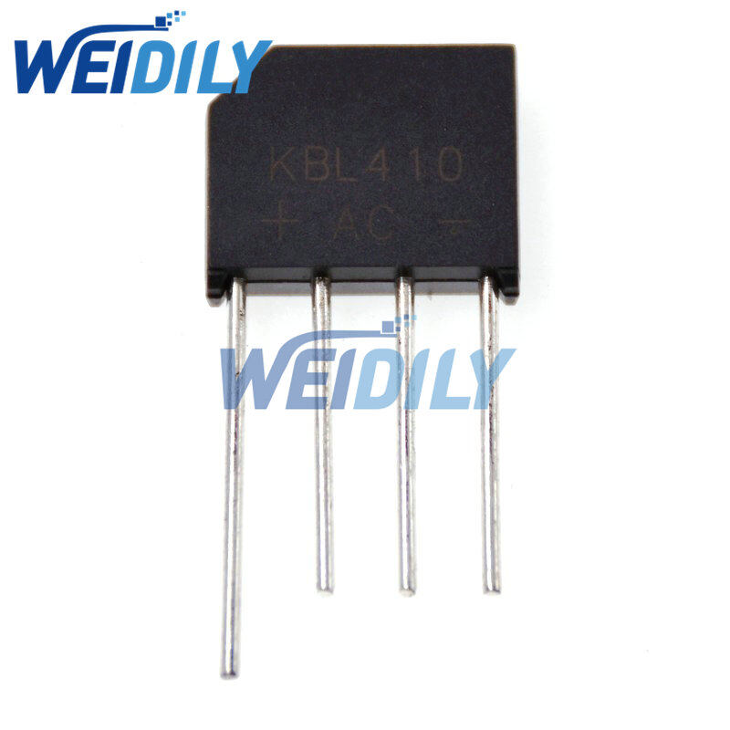 5PCS KBL410 KBL-410 4A 1000V Single Phases Diode Rectifier Bridge Wholesale