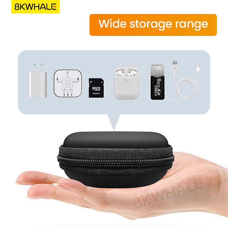 BKWHALE xách tay tai nghe túi cáp chống sốc túi sạc USB tổ chức bao bì hộp