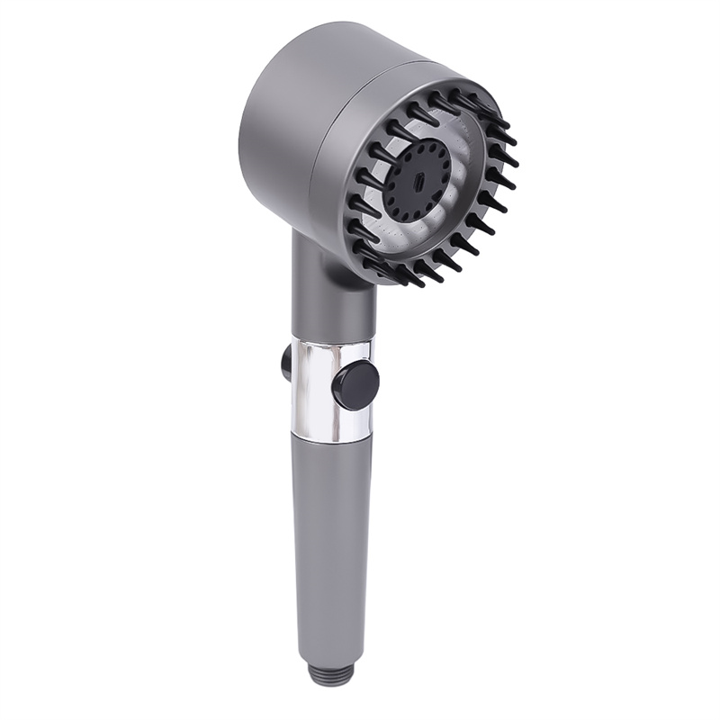 3 Modes High Pressure Shower Head Adjustable Water Saving Shower One-Key Stop Water Massage Shower Head with Filter