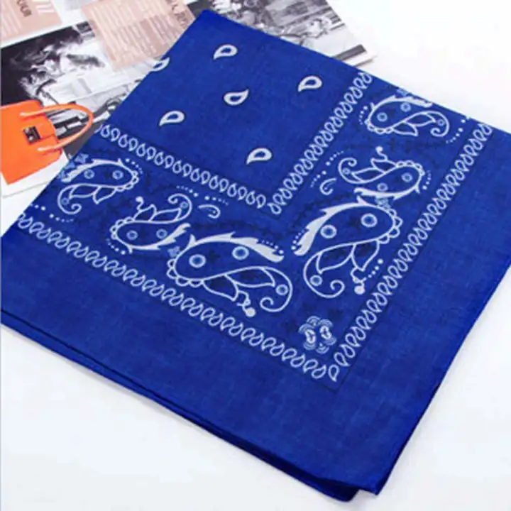 Women Girl Bandana Hair Band Scarf Cow Boy Neck Wrist Wrap Paisley