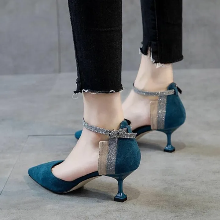 cute spring heels