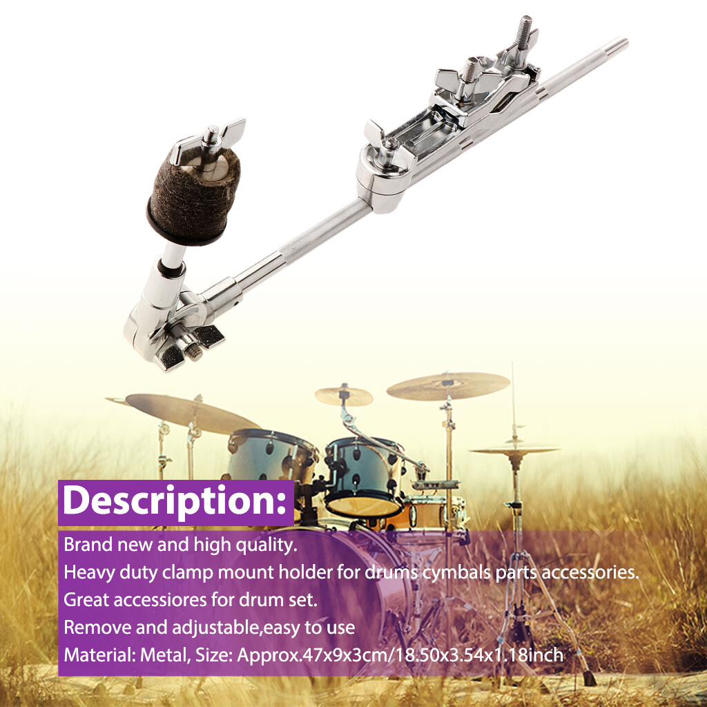 Baoblade Drum Clamps Extension Clamps For Instruments Drums Drum Accessories