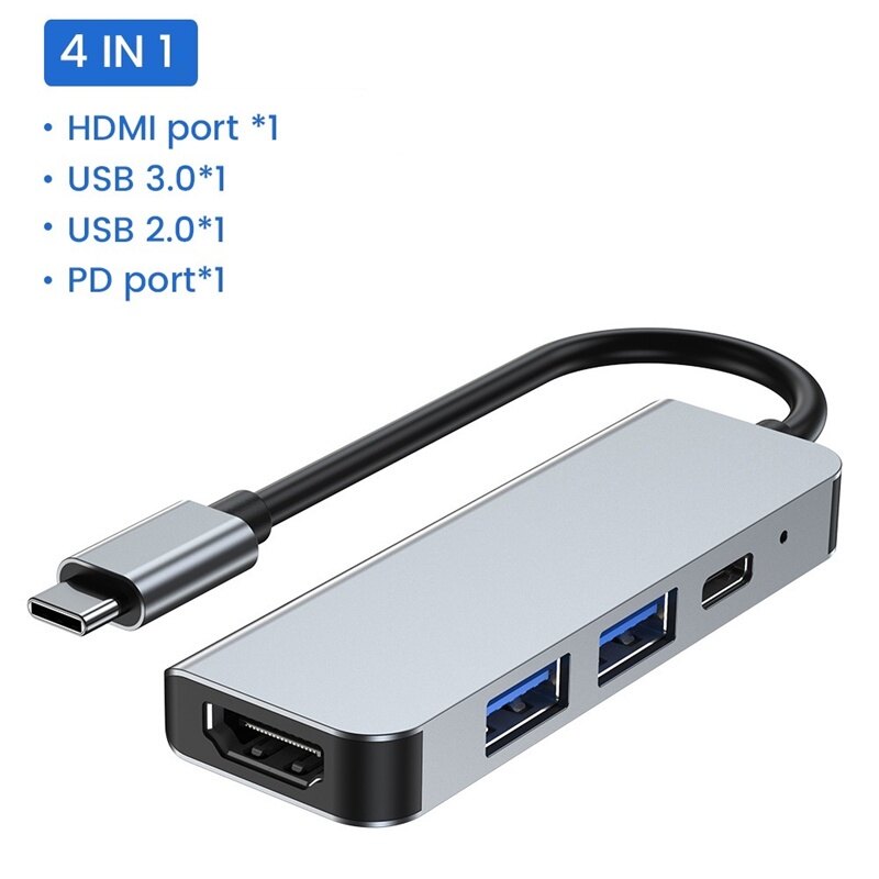 Multi port docking station usb c hub type c to hdmi adapter connector with usb 3.0 87w pd charging for samsung dex huawei mate m1 m2 chip and more