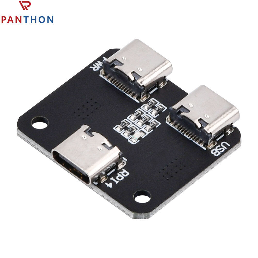 PANTHON Type-C Port Power distributor module Power Supply Board for Raspberry Pi 4 Power Supply Module