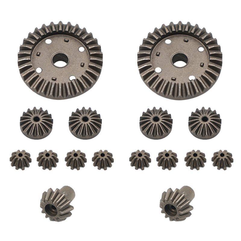 Ready Stock Upgrade Metal Gear 30T 24T 12T Differential Driving Gears 0011/0012/0013/0014 for Wltoys 12428 12429 RC Car Spare Parts