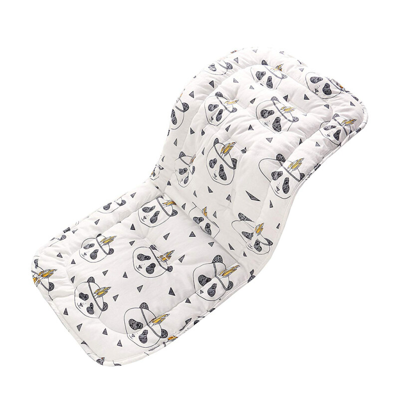 Perfeclan Stroller Car Seat Padding Baby Toddler Pram Liner Pad Cushion Panda Singapore